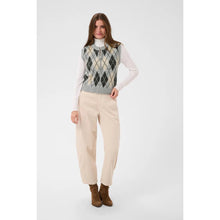 Load image into Gallery viewer, Cream Mirea Knit Waistcoat