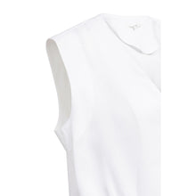 Load image into Gallery viewer, YAYA 01-201225-606 Sleeveless Blouse with Pleat Details and Elastic Hem