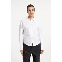 Load image into Gallery viewer, YAYA 01-201245-609 Blouse with Waist Accent and Pleat Detail