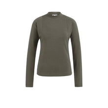 Load image into Gallery viewer, YAYA 01-7093230-509 Fitted Long Sleeve Top with Mock Neck