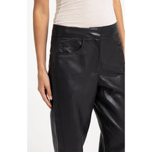 Load image into Gallery viewer, YAYA 01-309289-609 Faux Leather Carrot Fit Trousers