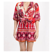 Load image into Gallery viewer, Miss June Kassie Tribal Print Shorts