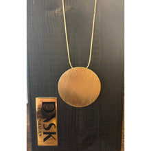 Load image into Gallery viewer, Dansk Theia Circle Necklace