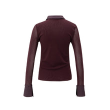 Load image into Gallery viewer, YAYA 709346-511 Mesh Sleeve Top