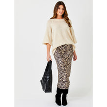 Load image into Gallery viewer, Suzy D Gene Leopard Print Skirt