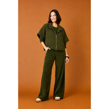 Load image into Gallery viewer, Suzy D Ziggy Cord Wide Stretch Pants