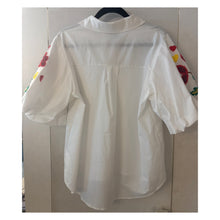 Load image into Gallery viewer, On Trend Floral Embroidered Shirt