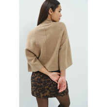 Load image into Gallery viewer, YAYA 01-000655-610 Wide Sleeve Sweater with High Neckline