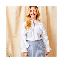 Load image into Gallery viewer, Suzy D Gazania Frill Shirt