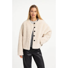Load image into Gallery viewer, Yaya Oversized Short Faux Fur Jacket