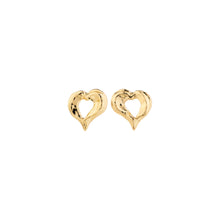 Load image into Gallery viewer, Pilgrim Cassian Heart Earrings