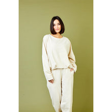 Load image into Gallery viewer, Suzy D Jaffa Bubble Hem Sweatshirt