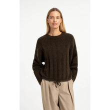 Load image into Gallery viewer, YAYA 01-000631-609 Sweater with Batwing Sleeves and Drawcord Hem