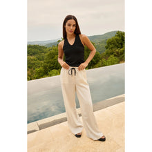 Load image into Gallery viewer, YAYA 01-301258-605 Trousers with Wide Leg and Contrast Stitching