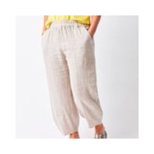 Load image into Gallery viewer, Suzy D Sicily Carrot Linen Pants