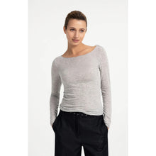 Load image into Gallery viewer, YAYA 01-709439-609 Long Sleeve Top With Boat Neck
