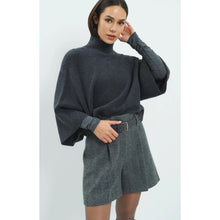 Load image into Gallery viewer, YAYA 01-000655-610 Wide Sleeve Sweater with High Neckline