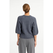 Load image into Gallery viewer, YAYA 01-000644-609 Knitted Sweater with Balloon Sleeves