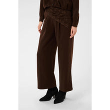 Load image into Gallery viewer, Cream Bine Lace Belt Pant