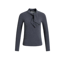 Load image into Gallery viewer, YAYA 01-709436-610 Long Sleeve Top with Scarf Collar