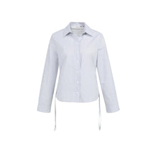 Load image into Gallery viewer, YAYA 01-201203-602 Fitted Blouse with Side Drawstrings