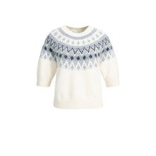 Load image into Gallery viewer, YAYA 01-000646-616 Knitted sweater with Nordic Jacquard Pattern
