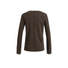 Load image into Gallery viewer, YAYA 01-709438-601 Jersey Top with Lace Cuffs