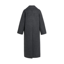 Load image into Gallery viewer, YAYA 02-011026-609 Extra Long Wool Blend Coat with Oversized Fit