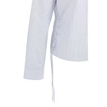 Load image into Gallery viewer, YAYA 01-201203-602 Fitted Blouse with Side Drawstrings