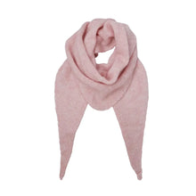 Load image into Gallery viewer, Black Colour Dell Knitted Mini Scarf
