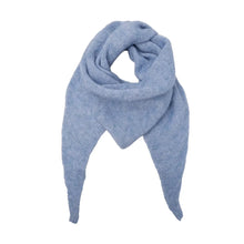 Load image into Gallery viewer, Black Colour Dell Knitted Mini Scarf