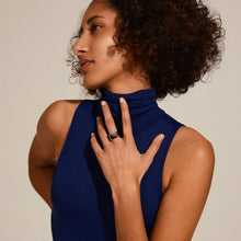 Load image into Gallery viewer, Pilgrim ECRU Square Signet Ring