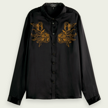 Load image into Gallery viewer, Scotch &amp; Soda 172274 Embroidered Silk Blouse

