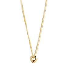 Load image into Gallery viewer, Pilgrim WAVE Heart Necklace
