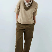 Load image into Gallery viewer, YAYA 01-301276-608 Woven Trousers with Straight Legs and Seam Details
