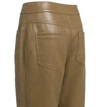 Load image into Gallery viewer, YAYA 01-309289-608 Faux Leather Carrot Fit Trousers

