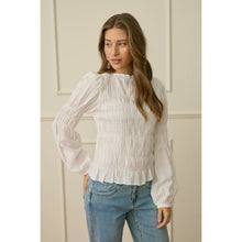 Load image into Gallery viewer, Cream Henva Blouse
