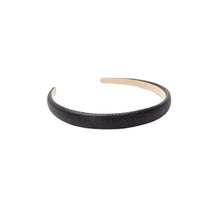 Load image into Gallery viewer, Black Colour MARIELA Metallic Headband
