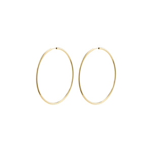 Pilgrim April Large Hoop Earrings