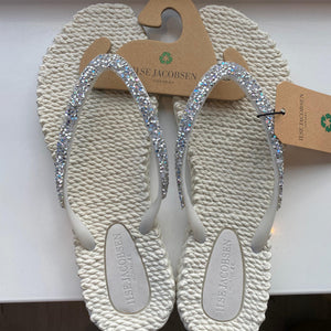 Ilse Jacobsen Cheerful Rhinestone Flip Flops