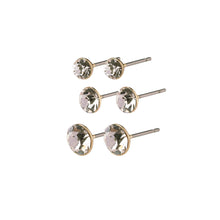 Load image into Gallery viewer, Pilgrim MILLIE Crystal Earrings 3-in-1 Set
