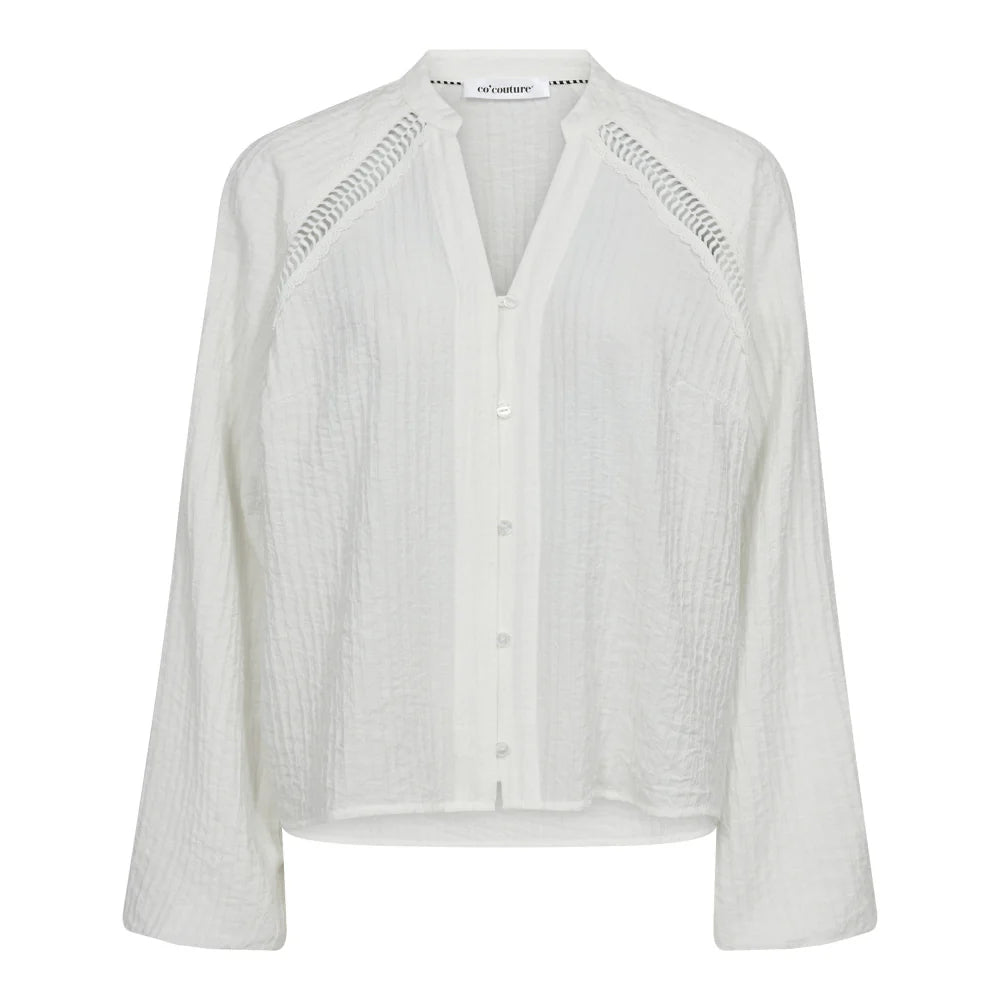 Co' Couture Shina Lace V Shirt