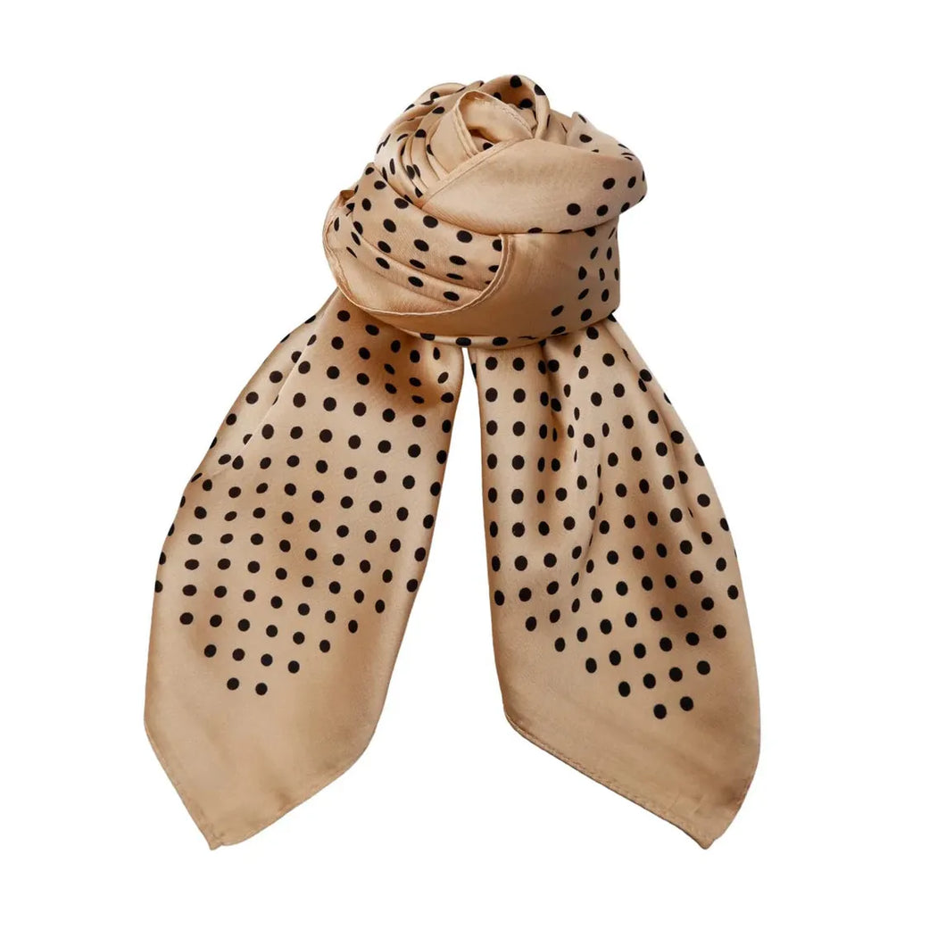 Black Colour Bianca Mini Scarf