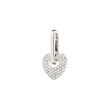 Load image into Gallery viewer, Pilgrim Crystal Heart Charm
