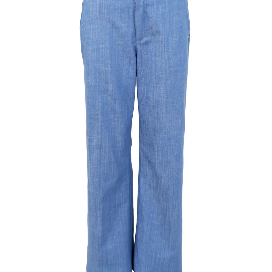Black Colour Box Pant
