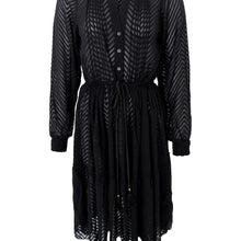 Load image into Gallery viewer, Black Colour ZIGGA Rose Short Dress
