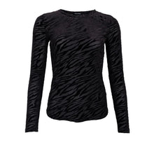 Load image into Gallery viewer, Black Colour Zenia Mesh Blouse
