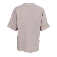 Load image into Gallery viewer, Black Colour Melina Linen Blouse
