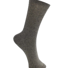 Load image into Gallery viewer, Black Colour LUREX Socks
