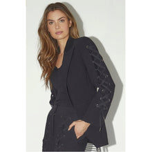 Load image into Gallery viewer, Co&#39; Couture Vola Eyelet Blazer
